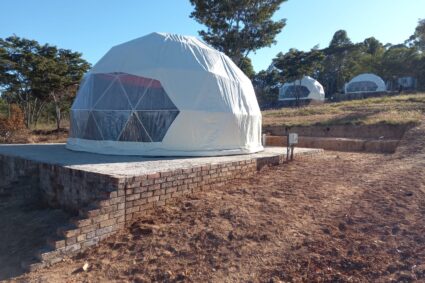 Luxury of glamping arrives in Zimbabwe, as investor snaps up geodesic dome site in the Eastern Highlands